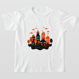 都会的なスタイリッシュな風景 Tシャツ