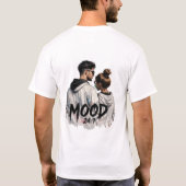 都会的なファッションTシャツ Tシャツ (裏面)