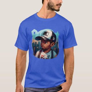 都会的な男性のユーモア Tシャツ