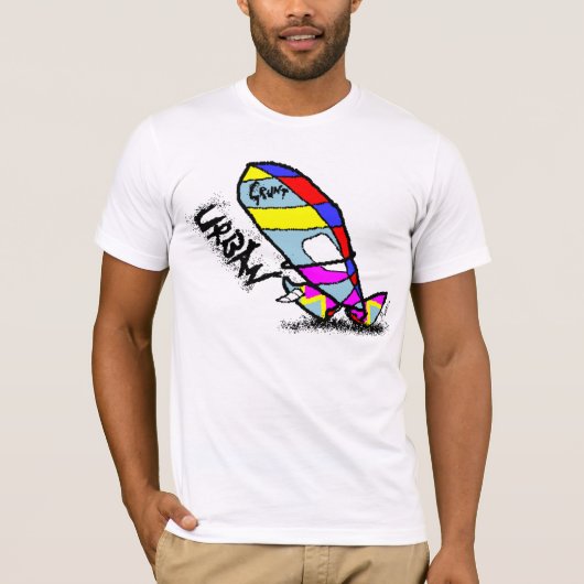 都市うなり声の帆 Tシャツ (正面)