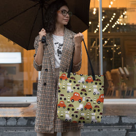 都市おもちゃ車 トートバッグ