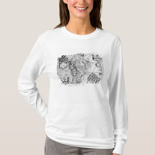都市が付いているConnaughtの地域の Tシャツ (正面)