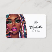 都市きらめくヒップホップサロンChic for Trendsetter 名刺 (正面)