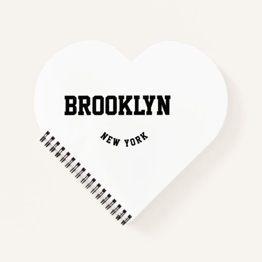 都市と州カスタムの場所のノートブック ノートブック (正面)