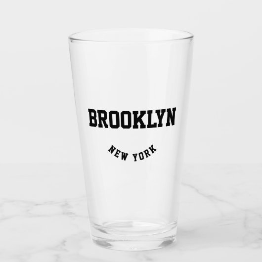 都市と州カスタムの場所 タンブラーグラス (正面)