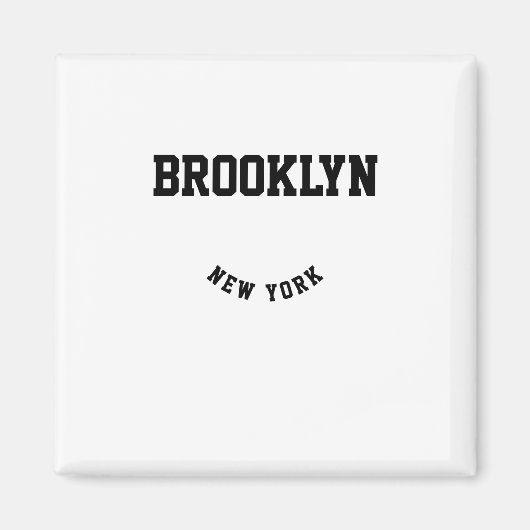 都市と州カスタムの場所 マグネット (正面)