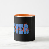 都市と州カスタム マグカップ (中央)