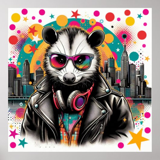 都市のオポッサムの生活3 ポスター (正面)