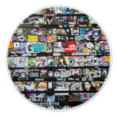 都市のシール壁 セラミックノブ (正面)