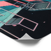 都市のステップ：都市を通る万華鏡の旅 ポスター (角)