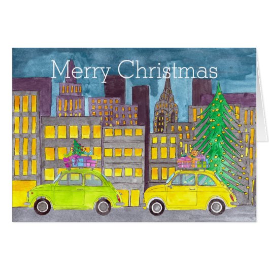 都市のフィアット500カスタマイズ可能 (正面横)