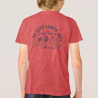都市のライトなし、キャンプファイアナイト トライブレンドＴシャツ