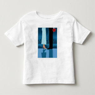 都市のロマンチックなカップル トドラーTシャツ