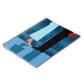 都市のロマンチックなカップル ノートブック (左側)