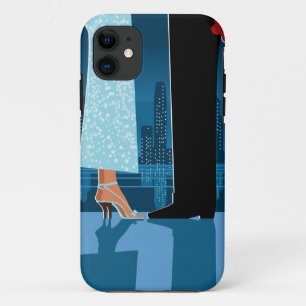 都市のロマンチックなカップル iPhone 11 ケース
