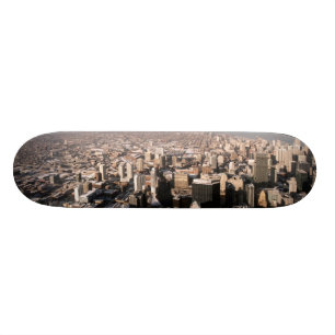 都市の全景 スケートボード