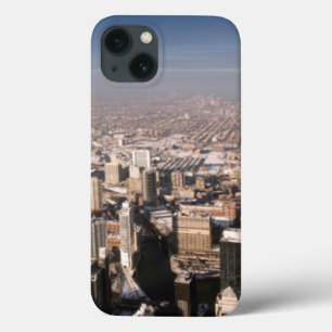 都市の全景 iPhone 13ケース
