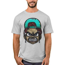 都市の反乱者：グラフィティスタイル顔