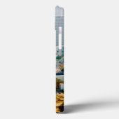 都市の地下鉄線と超高層ビル Case-Mate iPhoneケース (裏面 / 左)