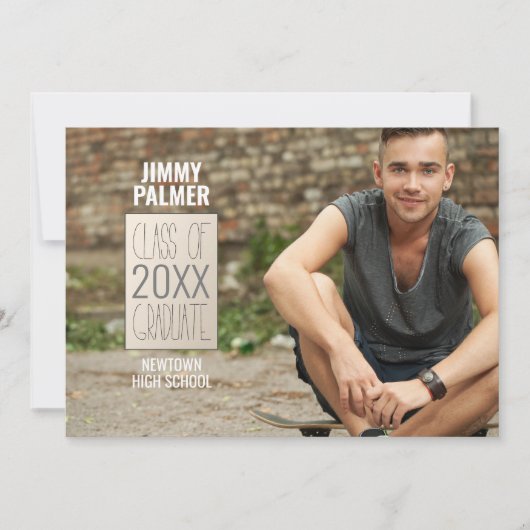 都市の大学院写真 サンキューカード (正面)