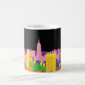 都市の天窓を装飾した建物 コーヒーマグカップ (中央)