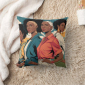 都市の女性に力を与えるファッション クッション (ブランケット)