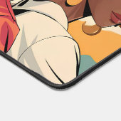 都市の女性に力を与えるファッション デスクマット (コーナー)