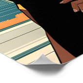 都市の女性に力を与えるファッション ポスター (角)