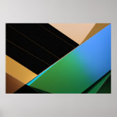 都市の幾何学 ポスター (正面)