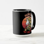 都市の戦士ユニコール人々は大きなファンマグカップではない マグカップ (正面右)