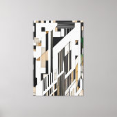 都市の断片 キャンバスプリント (正面)