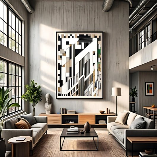 都市の断片 キャンバスプリント