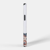 都市の曇り空 iPhoneケース (右側面)