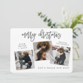 都市の楽モダンしいクリスマス シーズンカード (スタンド正面)