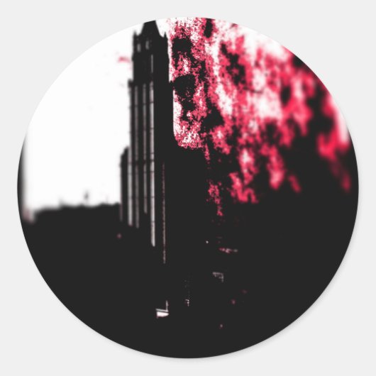 都市の燃焼 ラウンドシール (正面)