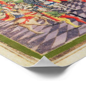 都市の生活と国の生活 ポスター (角)