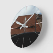 都市の目 ラウンド壁時計 (傾斜)