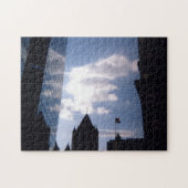 都市の空そして雲 ジグソーパズル (横)