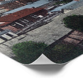 都市の空中表示#2ジャクソン， CA ポスター (角)