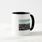 都市の空中表示#2ジャクソン, CA マグカップ (正面右)