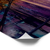 都市の緊張 – 抽象芸術建築エネルギー ポスター (コーナー)