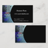 都市の衰退の名刺 名刺 (正面/裏面)