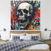 都市の要件 キャンバスプリント (インサイチュ (寝室))