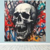 都市の要件 キャンバスプリント (インサイチュ (ウッドフロア))