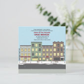 都市の雪かき移動発表 招待状 (スタンド正面)