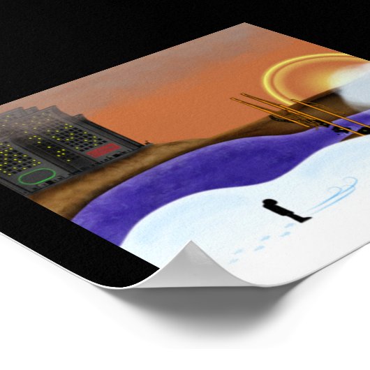 都市の風景 ポスター (角)