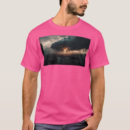 都市のUfo Tシャツ (正面)