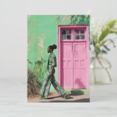 都市はっきりしたの中の鮮やかファッション 招待状 (スタンド正面)