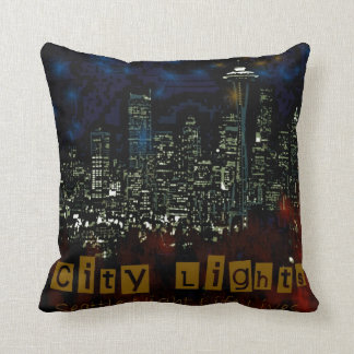 都市はアメリカ人のMoJoの枕をつけます クッション