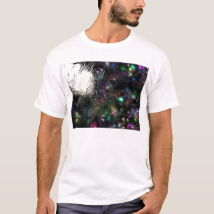 都市は冬夜をつけます Tシャツ